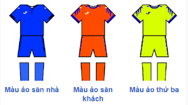 3 trang phục Getafe sử dụng để thi đấu