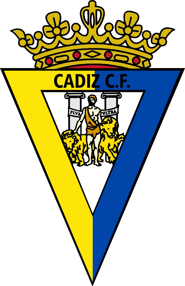 Logo thiết kế của câu lạc bộ bóng đá Cadiz CF