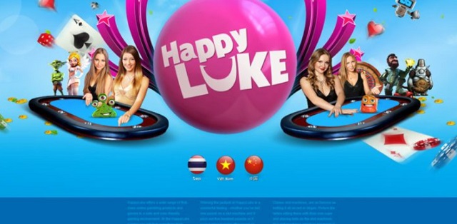 HappyLuke – Casino trực tuyến với Dealer chia bài là người thật